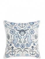 Marks and Spencer  Nautical Embroidered Cushion