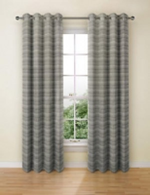 Varied Stripe Eyelet Curtains