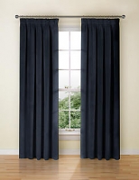 Marks and Spencer  Velvet Pencil Pleat Curtains