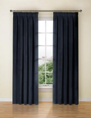 Velvet Pencil Pleat Curtains