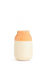 Marks and Spencer  Medium Two Tone Reactive Vase