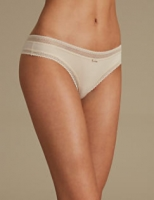 Lace Trim Thong