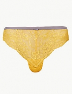 Butterfly Lace Thong