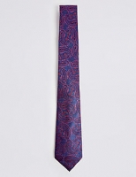 Marks and Spencer  Pure Silk Paisley Tie