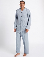 Marks and Spencer  Cotton Blend Pyjama Set