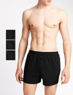 Marks and Spencer  3 Pack Cotton Cool & Fresh Jersey Boxers