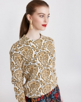 Dunnes Stores  Savida Jacquard Pattern Sweatshirt