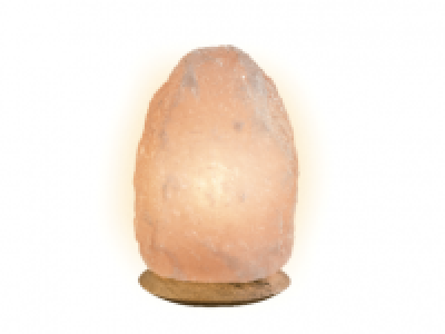 Illuminated Salt Crystal