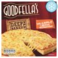 Tesco  Goodfellas Deep Pan Cheese Pizza 417
