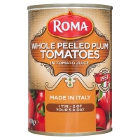 Centra  Roma Tomatoes Whole Peeled 400g