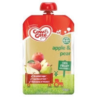 Centra  Cow & Gate Apple & Pear Fruit Pouch 100g