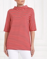 Dunnes Stores  Gallery Stripe Boat-Neck Top