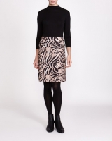 Dunnes Stores  Long Sleeve Zebra Print Dress