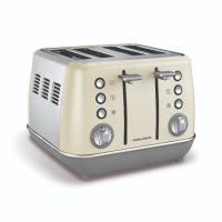 Joyces  Morphy Richards Cream Evoke 4 Slice Toaster 240107
