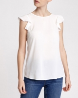 Dunnes Stores  Ruffle Detail Top