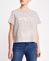 Dunnes Stores  Inspire Stripe T-Shirt