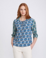 Dunnes Stores  Carolyn Donnelly The Edit Deco Print Top
