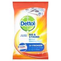 Centra  Dettol Big & Strong Kitchen Wipes 25pce