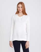 Dunnes Stores  Carolyn Donnelly The Edit Top Stitch Placket Blouse