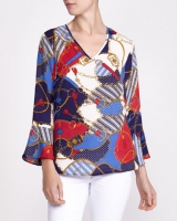 Dunnes Stores  Chain Print Top