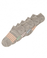 Dunnes Stores  Trainer Space Dye Socks - Pack Of 5