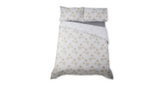 Double Printed Duvet Set Grey 12.99 €