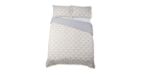 Aldi  King Printed Duvet Set Floral