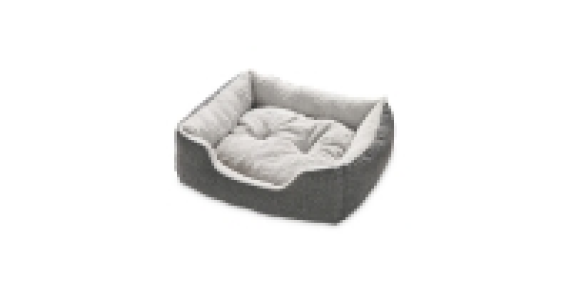 Extra Large Grey Plush Pet Bed 21.99 €