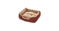 Aldi  Brown Large Plush Pet Bed