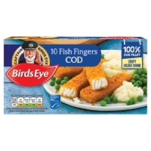 Birds Eye Cod Fish Fingers 10 Pack 3.00 €