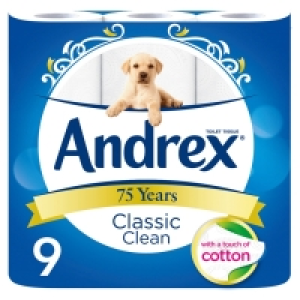 Andrex Classic Clean Toilet Tissue 5.50 €