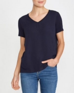 Short-Sleeved Woven Front Top 8.00 €