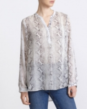 Snake Print Blouse