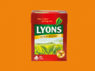 Lyons Gold Blend Tea 2.50 €