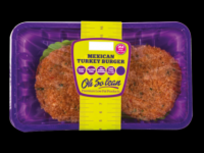 Oh So Lean Mexican Turkey Burger