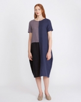 Dunnes Stores  Carolyn Donnelly The Edit Colour Block Linen Dress