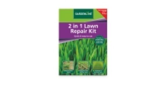 Gardenline 2 in 1 Lawn Repair Kit