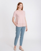 Dunnes Stores  Carolyn Donnelly The Edit Linen Side Detail Top