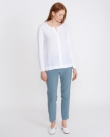 Dunnes Stores  Carolyn Donnelly The Edit Bartack Linen Blouse