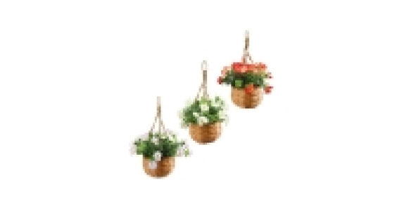 Aldi  Gardenline Artificial Flower Basket