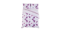 Aldi  Double Pinky Floral Printed Duvet