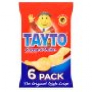 Tayto Crisps Cheese & Onion 6 X 25G 2.44 €