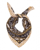 Dunnes Stores  Leopard Chain Polysatin Scarf