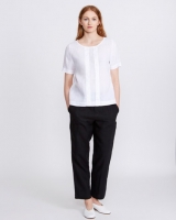 Dunnes Stores  Carolyn Donnelly The Edit Linen Pleat Top