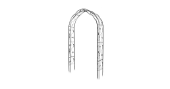 Gardenline Black Garden Arch 34.99 €