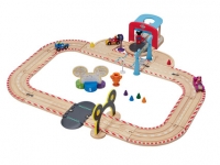 Lidl  Disney Wooden Train Set < Race Track