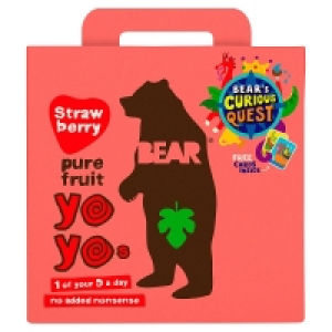 BEAR Strawberry Pure Fruit Yoyos Fruit Rolls 5s 2.50&nbsp;&euro;