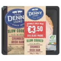 EuroSpar Denny Deli Style Crumbed/Traditional Ham - Tiwn Pack