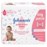 EuroSpar Johnsons Baby Wipes Cotton/Gentle