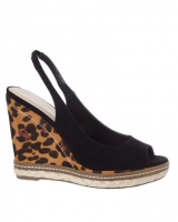 Dunnes Stores  Leopard Wedges